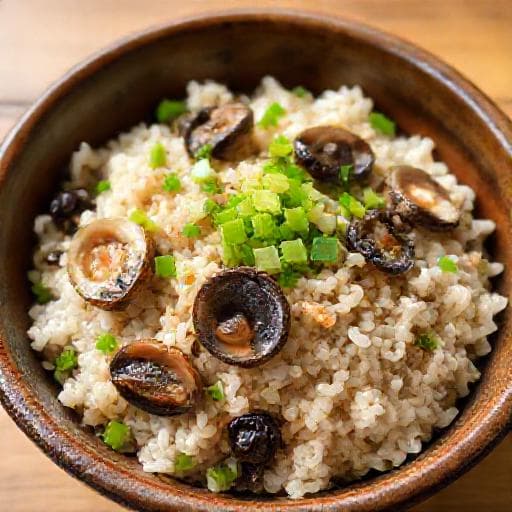 伝統的な牡蠣ご飯