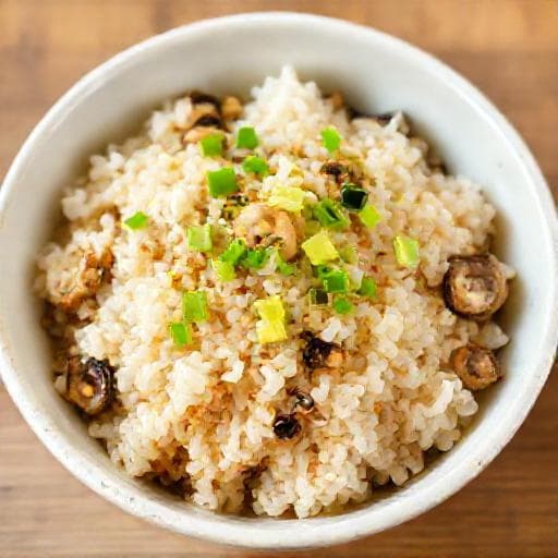 簡単！レンジで牡蠣釜飯風
