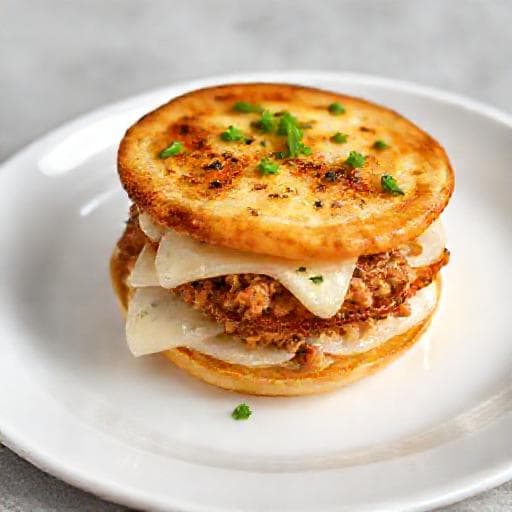 れんこんのはさみ焼き（チーズ風味）