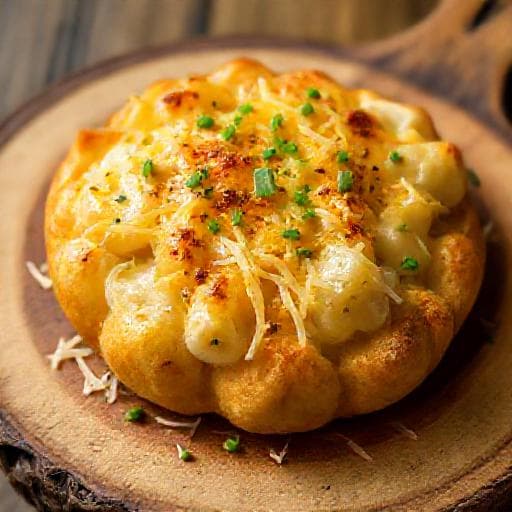 れんこん餅のチーズ焼き