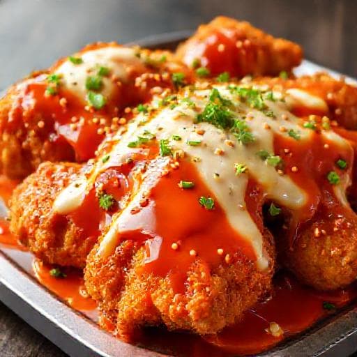 チーズヤンニョムチキン