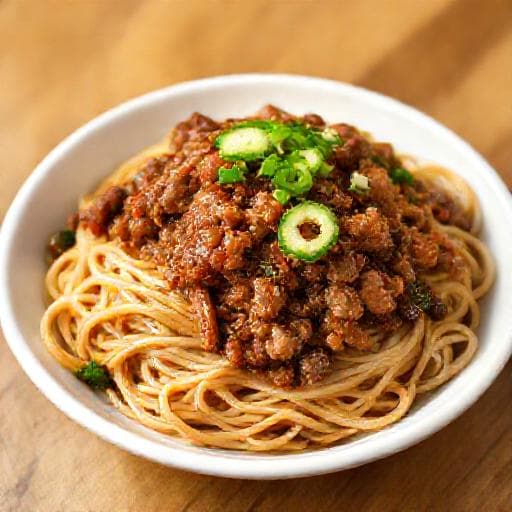 本格ジャージャー麺