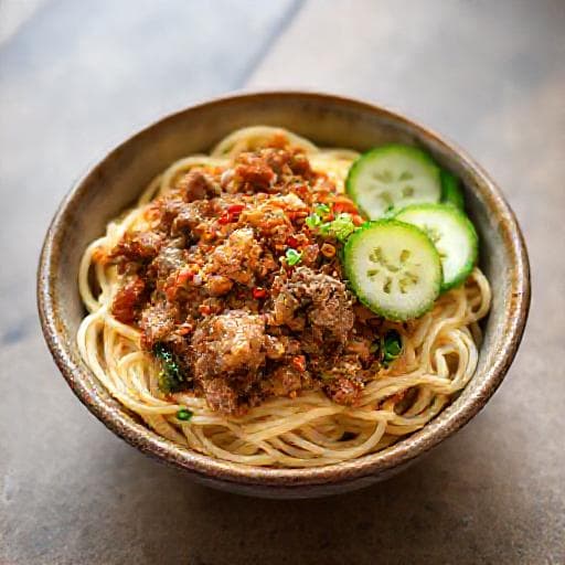 簡単！時短ジャージャー麺