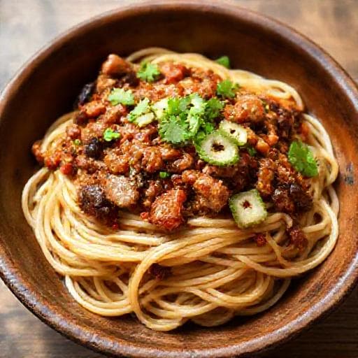 ピリ辛！台湾風ジャージャー麺