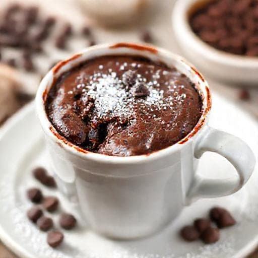 簡単マグカップ・チョコレートテリーヌ