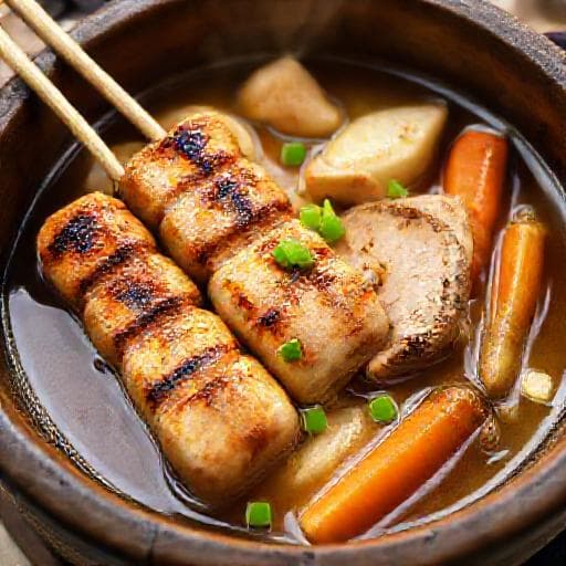 きりたんぽ鍋（比内地鶏と根菜の伝統仕立て）