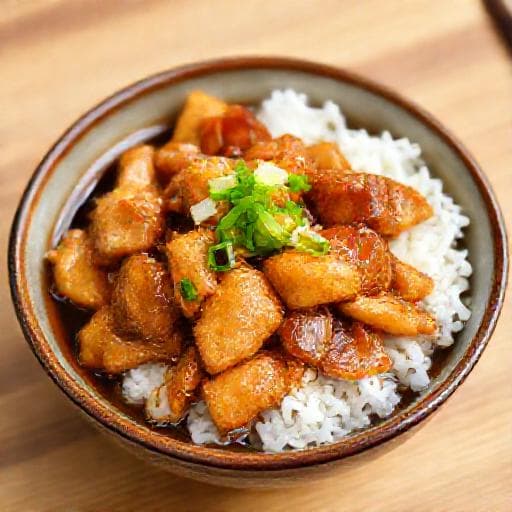 伝統的な油麩丼