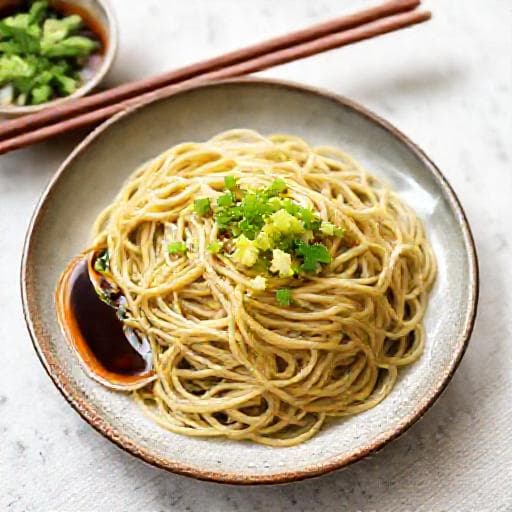 簡単へぎそば風