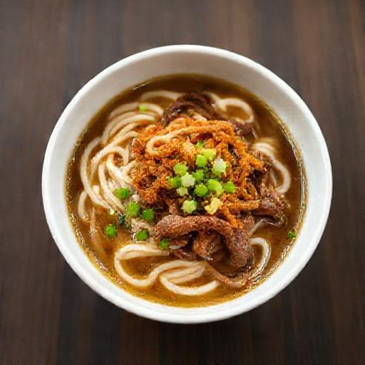 簡単！スピードかすうどん
