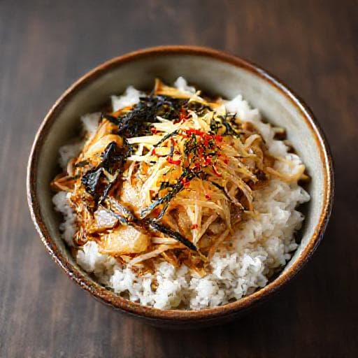 速成！簡単湯葉丼