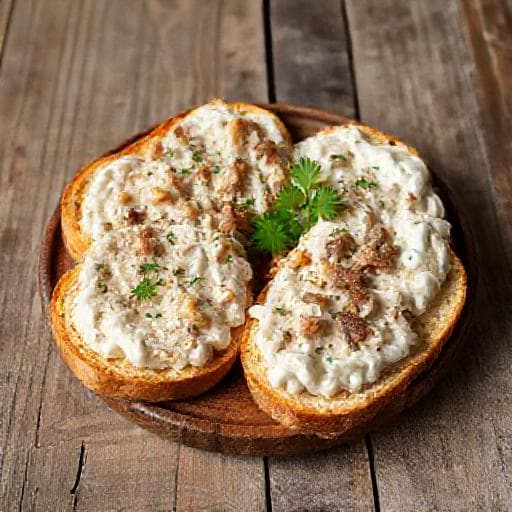 Rýchla oškvarková nátierka s kyslou smotanou