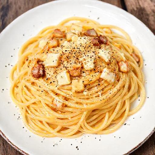 Špagety Carbonara (Tradičné)