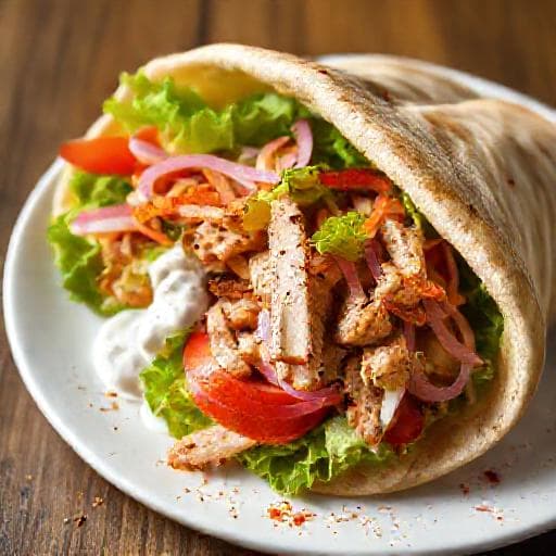 Tradičná Domáca Gyros Pita