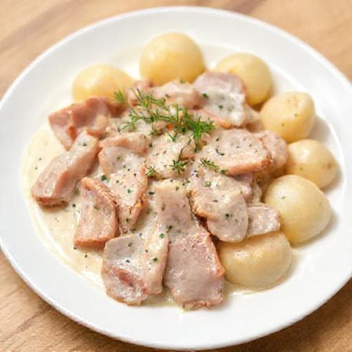 Rýchle bravčové na smotane