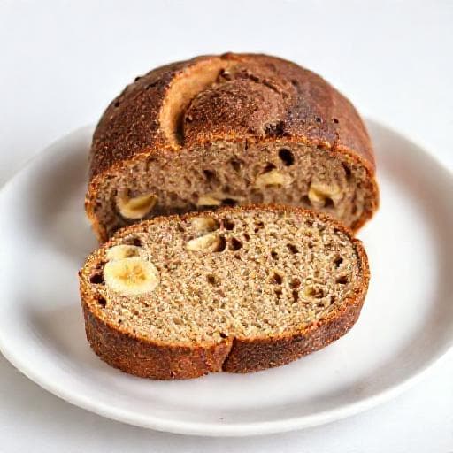 Pão de Liquidificador Integral com Banana