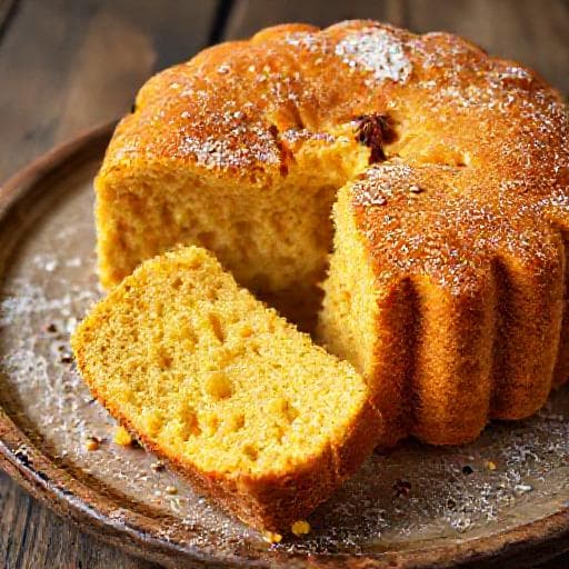 Bolo de Fubá Tradicional