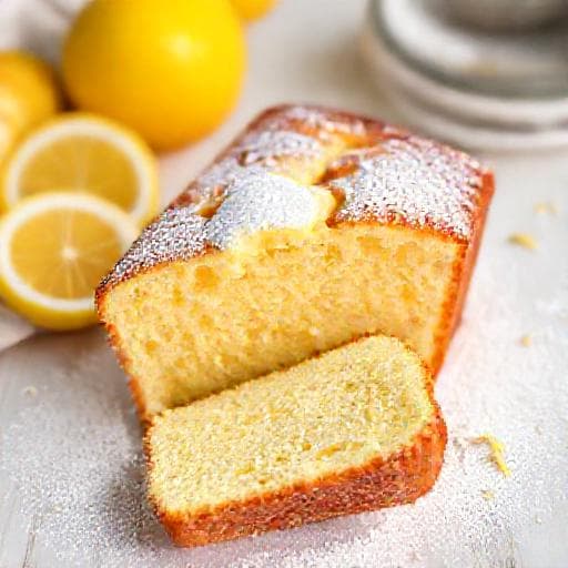 Bolo de Limão Rápido e Simples