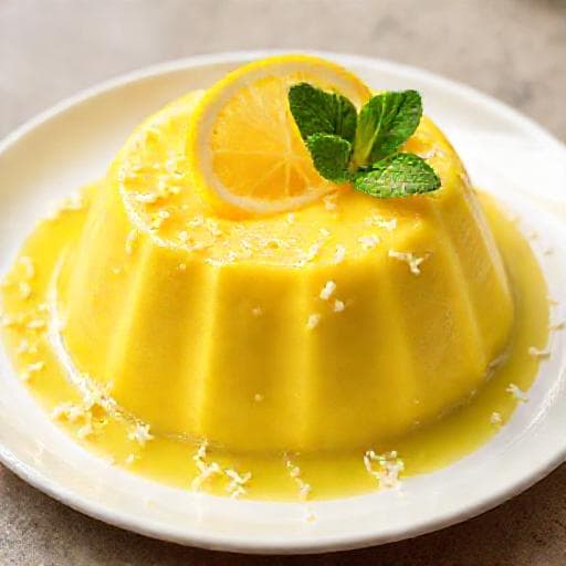 Quindim de Limão Siciliano