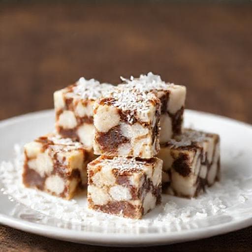 Palha Italiana com Coco e Leite de Coco
