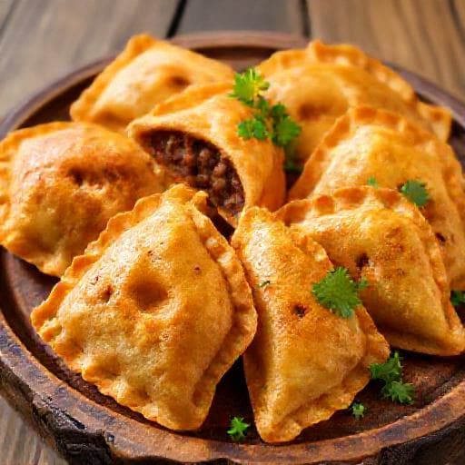Chamussas Moçambicanas Tradicionais