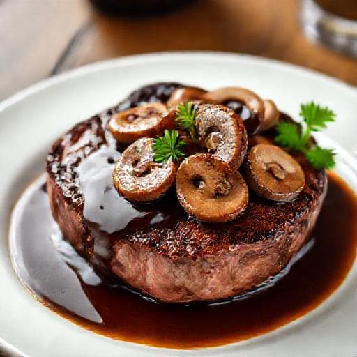 Filé Mignon ao Molho Madeira Tradicional
