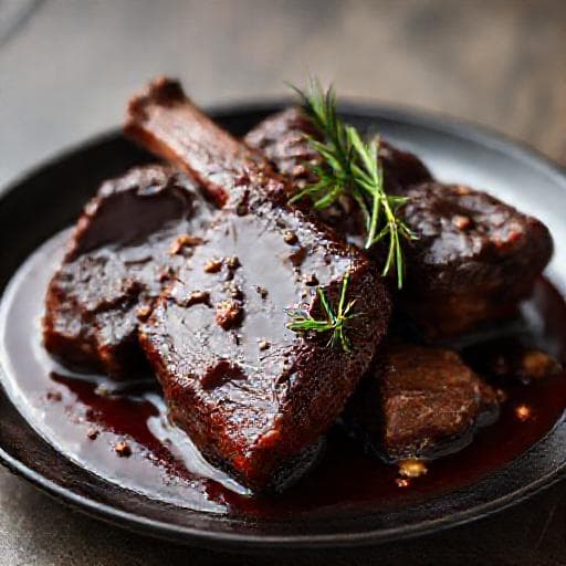 Costela na Panela de Pressão com Ervas e Vinho Tinto