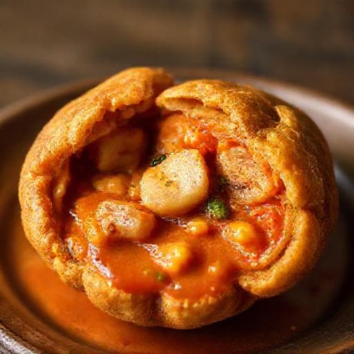 Acarajé com Recheio de Moqueca