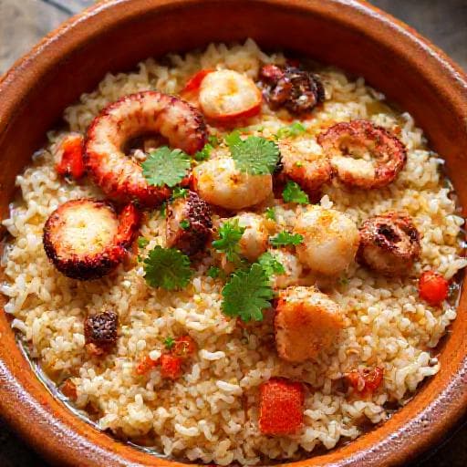 Arroz de Polvo à Moda da Costa
