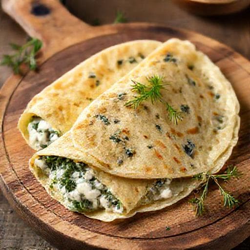 Szybkie Naleśniki ze Szpinakiem i Ricottą