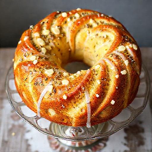 Babka Cytrynowa z Makiem i Białą Czekoladą