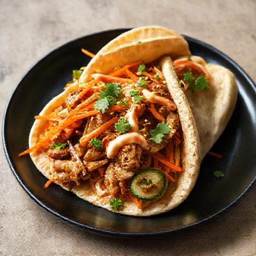 Gyros z Kurczaka w Stylu Azjatyckim