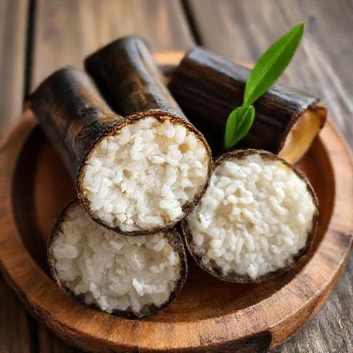 Cơm Lam (Vietnamese Bamboo Sticky Rice)
