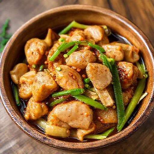 Gà Rang Gừng Sả (Ginger Lemongrass Chicken)