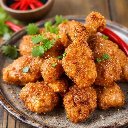 Gà Rang Muối (Vietnamese Salt-Crusted Chicken)