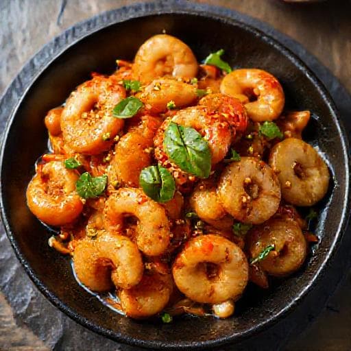 Gà Xào Sả Ớt Tôm (Lemongrass Chili Chicken and Shrimp)