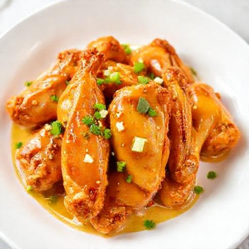 Quick Cánh Gà Sốt Bơ Tỏi (Speedy Garlic Butter Chicken Wings)