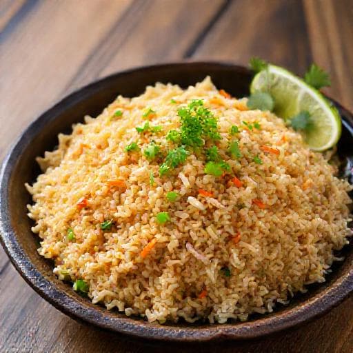 Cơm Chiên Cá Mặn (Salted Fish Fried Rice) - Traditional