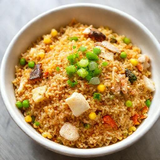 Quick Cơm Chiên Cá Mặn (Speedy Salted Fish Fried Rice)