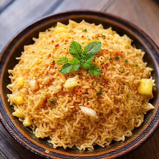 Cơm Chiên Cá Mặn Kiểu Huế (Hue-Style Salted Fish Fried Rice)