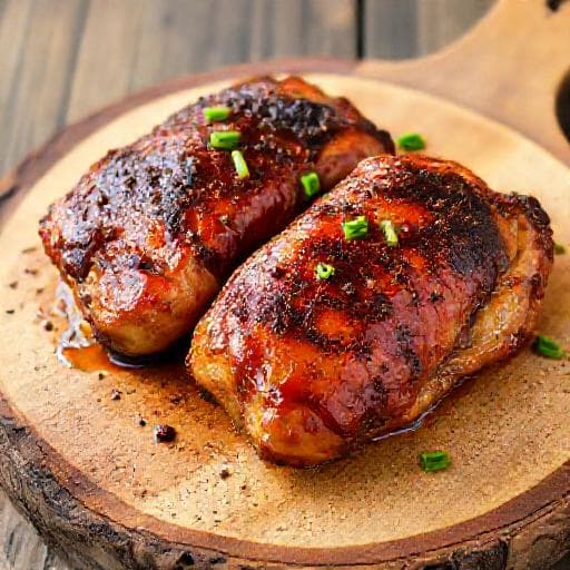Quick Five-Spice Chicken Thighs