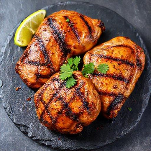 Spicy Five-Spice Grilled Chicken Thighs