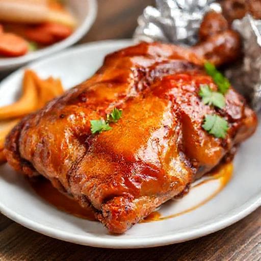 Vịt Quay Nướng Giấy Bạc (Foil-Wrapped Roasted Duck)