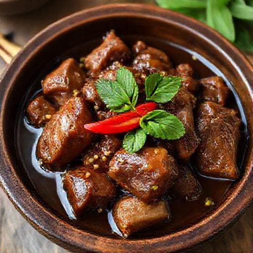 Vịt Kho Gừng Sả (Lemongrass Ginger Duck)