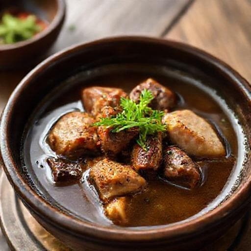 Cháo Vịt Tiềm (Braised Duck Congee)