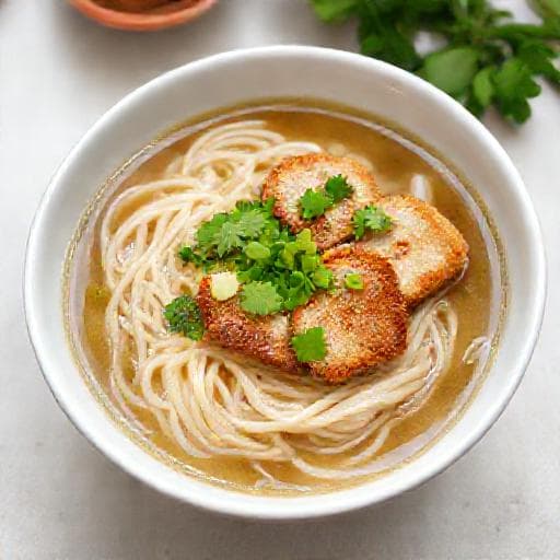 Quick Bánh Canh Chả Cá (Simplified Fish Cake Noodle Soup)