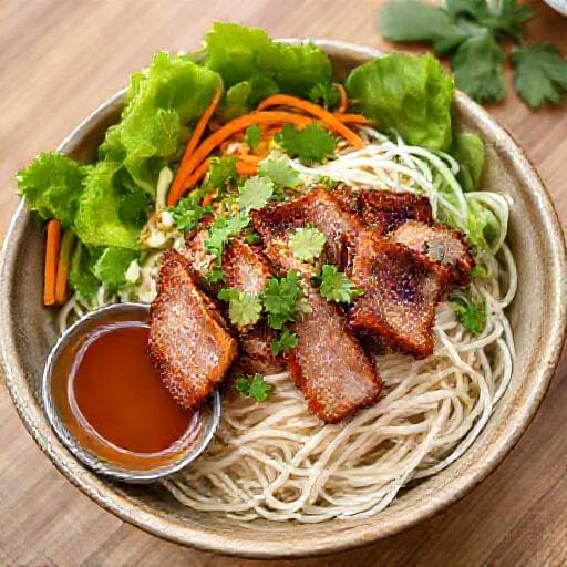 Bún Thịt Nướng (Classic Grilled Pork Vermicelli Bowls)
