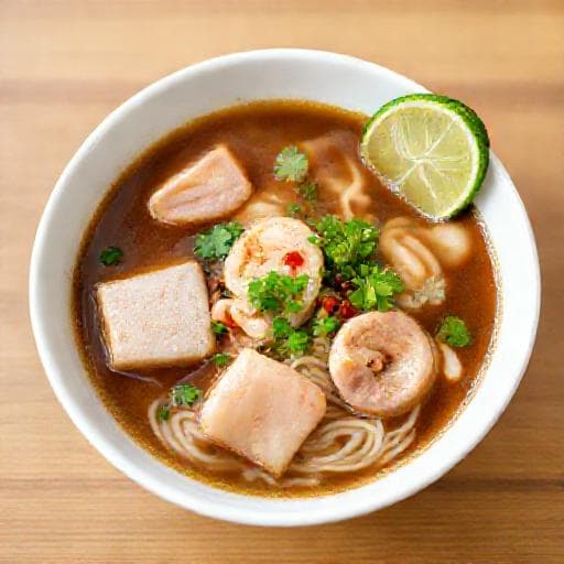 Quick Bún Mắm (Simplified Fermented Fish Noodle Soup)