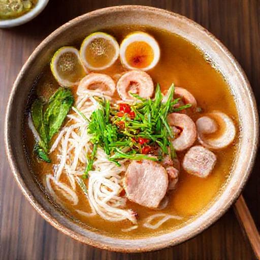 Hủ Tiếu Nam Vang (Phnom Penh Noodle Soup)