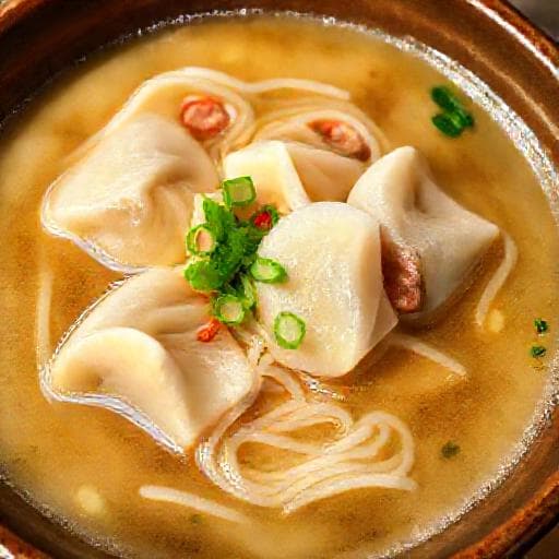 Classic Mì Hoành Thánh (Wonton Noodle Soup)