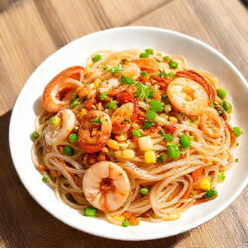Quick Miến Xào Hải Sản (Speedy Seafood Glass Noodle Stir-fry)